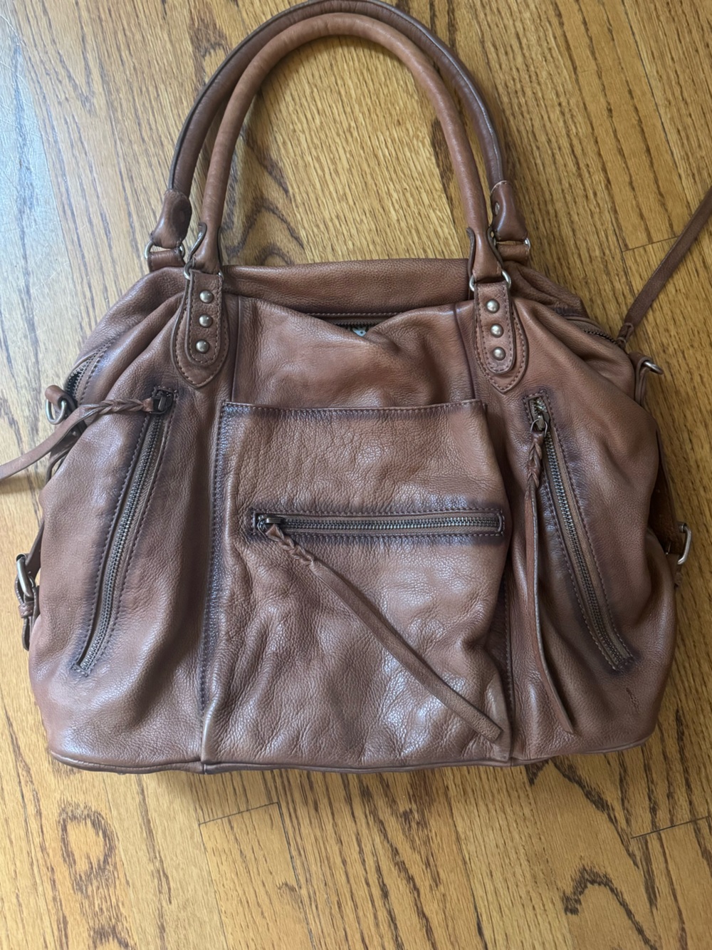 We the Free People Emerson Tote Saddle
